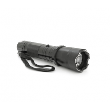 Фонарь-шокер ручной BAILONG BL-1101, 1LED ХPE, ток 1000KV, 3W, 1 режим, Встроен / 1200mah, Black, IP44, СЗУ AC220, 165х35х28мм, BOX