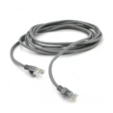 Патч-корд литой RITAR, CCA, UTP, RJ45, Cat.5e, 1.5m, серый