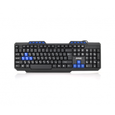 Клавіатура USB Jedel K518, (Eng / Pyc / Укр), (435х130х21), 112k, Black, Box