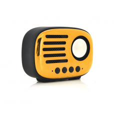 Колонка A4 Bluetooth 4.1 до 10m, 1х5W, 4Ω, 600mAh, ≥90dB, TF card / USB, DC 5V, Gold