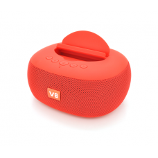 Колонка DV08 Bluetooth 4.1 до 10m, 2х5W, 4Ω, 1200mAh, ≥90dB, TF card / USB, DC 5V, Red