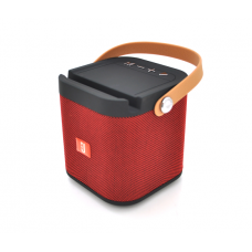 Колонка J12 Bluetooth 4.1 до 10m, 1х3W, 4Ω, 600mAh, ≥90dB, TF card / USB, DC 5V, Red