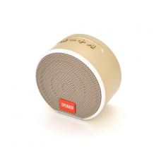 Колонка T8 Bluetooth 4.1 до 10m, 1х3W, 4Ω, 600mAh, ≥90dB, TF card / USB, DC 5V, Gold