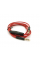 Кабель AUX с микрофоном Audio DC3.5 папа-папа 1.0м, CCA Stereo Jack, (круглый) Red cable, Box