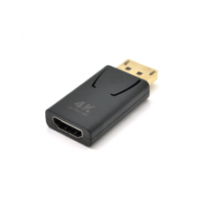 Перехідник VEGGIEG DH-4 Display Port (тато) на HDMI (мама) підтримка 4K *2K, Black, Пакет