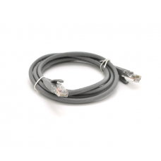 Патч-корд литой VEGGIEG, CCA, UTP, RJ45, Cat.5e, 1.5m, серый