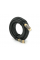 Кабель VEGGIEG HX-8 HDMI-HDMI 2K * 4K, 8.0m, v2,0, OD-8.0mm, круглий, обплетення, Black, коннектор Black-Gold, Box