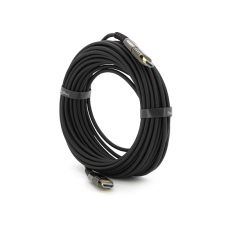 Кабель VEGGIEG HA-12 HDMI-HDMI 4K UHD, 12.0m, v2,0, OD-4.0mm, круглий, Black, коннектор Black-Metal, Box