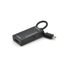 Конвертер MHL 11P на HDMI , Black, 4K / 2K, OEM