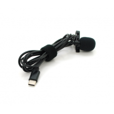 Петличный микрофон с разъемом Type-C, 1m, Box