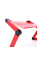 Стол-подставка под ноутбук Aluminium Laptop Table (420*265), Red, Box