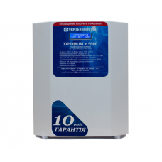 Стабилизатор напряжения теристорный OPTIMUM HV 5 (5000Вт) 220В, стабилизация 167-299, 12 ступеней