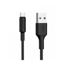 Кабель Hoco X25 Soarer , Micro-USB, 1A, Black, длина 1,2м, BOX