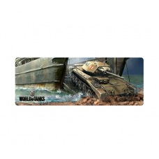 Коврик 300*700 тканевой World of Tanks-57, толщина 2 мм, OEM