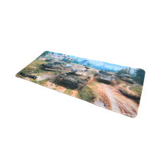 Коврик 300*700 тканевой World of Tanks-15, толщина 2 мм, OEM