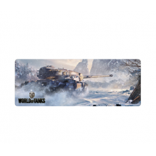 Коврик 300*700 тканевой World of Tanks-21, толщина 2 мм, OEM