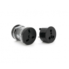 Переходник на американкаевророзетка 4 in 1, Black, BOX