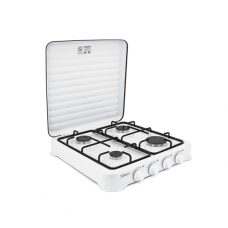 Газова плита Zilan ZLN7079, 4 комфорки, White-Black