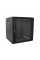 Шафа Merlion 18U, 600*450*897mm (Ш*Г*В)мм загартоване скло, чорна, сталь 1,2мм із замком (у розібраному вигляді!!!)