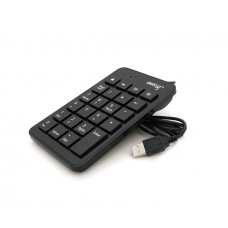 Цифровая клавиатура USB Deyilong DY-900 для ноутбука, длина кабеля 130см, Black, 23к, Box