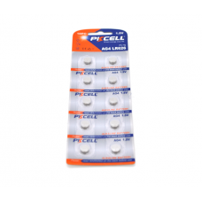 Батарейка щелочная PKCELL 1.5V AG4, 10 штук в блистере цена за блистер