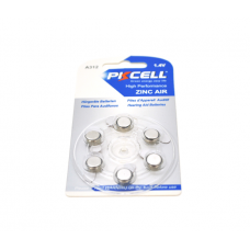 Батарейка воздушно цинковая PKCELL 1.4V ZA13, 6 штук в блистере, цена за блистер