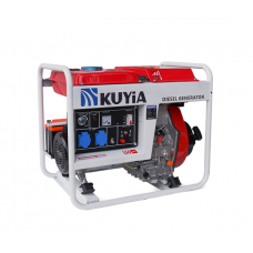 Генератор дизельный Kuyia TM5000CL, однофазный, 110-240V, 50Hz, 4,5-5кВт, обьем 12,5л