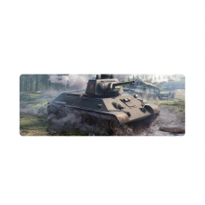 Коврик 300*700 тканевой World of Tanks-64, толщина 2 мм, OEM