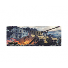 Коврик 300*700 тканевой World of Tanks-34, толщина 2 мм, OEM