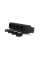 Колодка PiPo PP / SP-4 / 44 / 16B, 16А, 220-240В, IP44, з заглушкою, із заземленням 4 гнізда, каучук, чорний