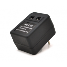 Преобразователь напряжения трансформаторный 50W Input 220 V / Output 110V, + универсальная розетка и переходник