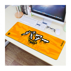 Коврик 300*700 тканевой Fnatic с боковой прошивкой, толщина 3 мм, Yellow, Box