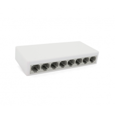 Коммутатор JY 5008S 8 портов Ethernet 10 / 100 Мбит / сек. DC 5 . Блок питания 5V в комплекте