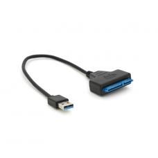 Кабель Usb 3.0 AM to SATA black 0.1m для HDD / SSD дисків