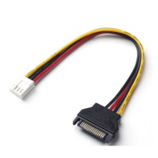 Перехідник живлення SATA=>4pin(малий), 0.2m, Пакет