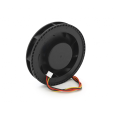 Кулер для охлаждения серверных БП BNTA1025B12UP005 DC sleeve fan, 100x100x25mm, RPM 4000±10%, 12V / 0.56A, 3-pin, Black
