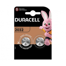 Батарейка литиевая DURACELL DL2032, 2шт в блистере, цена за блистер