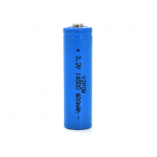 Літій-залізо-фосфатний акумулятор 14500 Lifepo4 Vipow IFR14500 TipTop, 400mAh, 3.2V, Blue