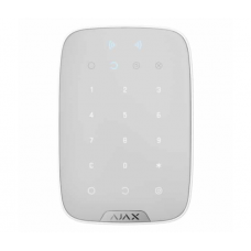 Беспроводная сенсорная клавиатура с RFID-Считывателем и поддержкой Bluetooth Ajax KeyPad Plus white