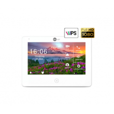 7ми дюймовий сенсорний Full HD відеодомофон з пам'яттю NeoLight ALPHA HD білий