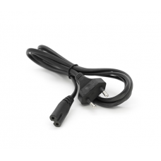 Кабель питания Ritar 1.8m, 0.75mm, PC-184 / 2 CEE7 / 16-C7-1CM8155-1,8, 2 pin (для бытовой техники), Black, OEM