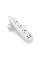 Сетевой фильтр ТВ-Т16, 3 розетки + 4 USB, 2 м, сечение 3х0,75мм, 3000W, White, Box