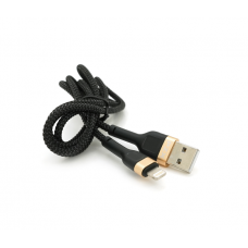 Кабель PZX V165, Lighting, Output 3.0A, Gold, довжина 1.0м, BOX