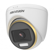 2Мп TVI / AHD / CVI / CVBS камера ColorVu c видимой подсветкой DS-2CE70DF3T-PF (3.6мм)