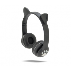 Беспроводные Bluetooth наушники Cat Ear VZV-23M Led, Black