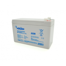 Аккумуляторная батарея MERLION AGM GP1295F2 12 V 9,5 Ah ( 150 x 65 x 95 (100)), 2.15 kg White
