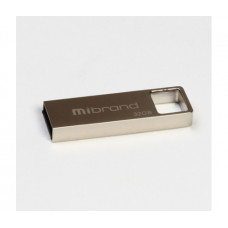 Флеш-накопичувач Mibrand Shark, USB 2.0, 32GB, Metal Design, Blister