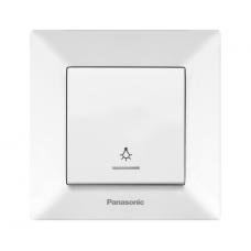 Кнопка вызова Panasonic Arkedia Slim, белая