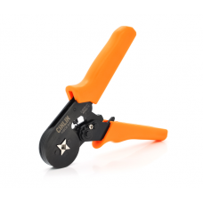 Кримпер CINLINELE HCS8 6-4 для обжима кабельного наконечника, orange + набор кабельных наконечников (VE0508,VE7508,VE1008,VE1508,VE2508,VE4009,VE6102)