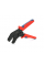 Инструмент обжимной SN-2 для обжимки клемм, 0.25-1.5mm2, Black-red